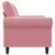 Produktbild 5 för Soffa 2-sits rosa 120 cm sammet