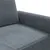 Produktbild 7 för Soffa 2-sits mörkgrå 140 cm sammet
