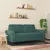 Produktbild 3 för Soffa 2-sits mörkgrön 140 cm sammet