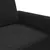 Produktbild 7 för Soffa 2-sits svart 140 cm sammet