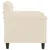 Produktbild 4 för Fåtölj beige 60 cm mikrofibertyg