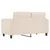 Produktbild 5 för 2-sitssoffa Beige 120 cm mikrofibertyg
