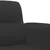 Produktbild 6 för 2-sitssoffa svart 140 cm mikrofibertyg