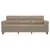 Produktbild 3 för 3-sitssoffa Taupe 180 cm mikrofibertyg