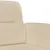 Produktbild 6 för 3-sitssoffa Gräddvit 180 cm mikrofibertyg