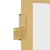 Produktbild 7 för Innerdörr guld 83x201,5 cm härdat glas och aluminium slim