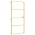 Produktbild 2 för Innerdörr guld 93x201,5 cm härdat glas och aluminium slim