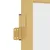 Produktbild 7 för Innerdörr guld 102,5x201,5 cm härdat glas och aluminium slim