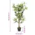 Produktbild 4 för Konstväxt bambu 552 blad 120 cm grön
