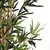 Produktbild 2 för Konstväxt bambu 828 blad 150 cm grön