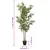 Produktbild 4 för Konstväxt bambu 1380 blad 200 cm grön