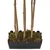 Produktbild 4 för Konstväxt bambu 1104 blad 180 cm grön
