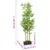 Produktbild 5 för Konstväxt bambu 828 blad 150 cm grön
