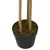 Produktbild 3 för Konstväxt bambu 380 blad 80 cm grön