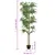 Produktbild 4 för Konstväxt bambu 988 blad 150 cm grön