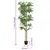 Produktbild 4 för Konstväxt bambu 1216 blad 180 cm grön
