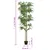 Produktbild 4 för Konstväxt bambu 1520 blad 200 cm grön