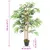 Produktbild 4 för Konstväxt bambu 730 blad 120 cm grön