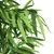 Produktbild 2 för Konstväxt bambu 576 blad 150 cm grön