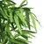 Produktbild 2 för Konstväxt bambu 864 blad 180 cm grön