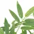 Produktbild 3 för Konstväxt bambu 240 blad 80 cm grön