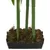 Produktbild 4 för Konstväxt bambu 384 blad 120 cm grön