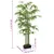 Produktbild 5 för Konstväxt bambu 384 blad 120 cm grön