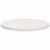 Produktbild 3 för Bordsskiva rund vit Ø60x3 cm massiv furu