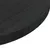 Produktbild 6 för Bordsskiva rund svart Ø60x3 cm massiv furu