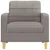 Produktbild 3 för Fåtölj taupe 60 cm tyg