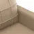 Produktbild 6 för 3-sitssoffa cappuccino 180 cm konstläder