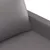 Produktbild 6 för Fåtölj Grå 60 cm konstläder