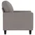Produktbild 4 för Fåtölj taupe 60 cm tyg
