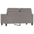 Produktbild 5 för 2-sitssoffa taupe 120 cm tyg