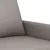 Produktbild 6 för 3-sitssoffa taupe 180 cm tyg