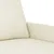 Produktbild 6 för Fåtölj Gräddvit 60 cm sammet