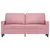 Produktbild 3 för Soffa 2-sits rosa 140 cm sammet