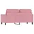 Produktbild 5 för Soffa 2-sits rosa 140 cm sammet
