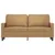 Produktbild 3 för Soffa 2-sits brun 140 cm sammet