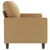 Produktbild 4 för Soffa 2-sits brun 140 cm sammet