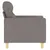 Produktbild 4 för Fåtölj taupe 60 cm tyg