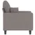 Produktbild 4 för Fåtölj taupe 60 cm tyg
