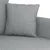 Produktbild 6 för 2-sitssoffa ljusgrå 120 cm tyg