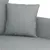 Produktbild 6 för 2-sitssoffa ljusgrå 140 cm tyg