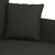 Produktbild 6 för 3-sitssoffa svart 180 cm tyg