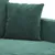 Produktbild 6 för Soffa 2-sits mörkgrön 120 cm sammet