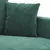 Produktbild 6 för Soffa 2-sits mörkgrön 140 cm sammet