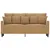 Produktbild 3 för Soffa 2-sits brun 140 cm sammet