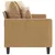 Produktbild 4 för Soffa 2-sits brun 140 cm sammet