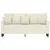 Produktbild 3 för Soffa 2-sits gräddvit 140 cm sammet